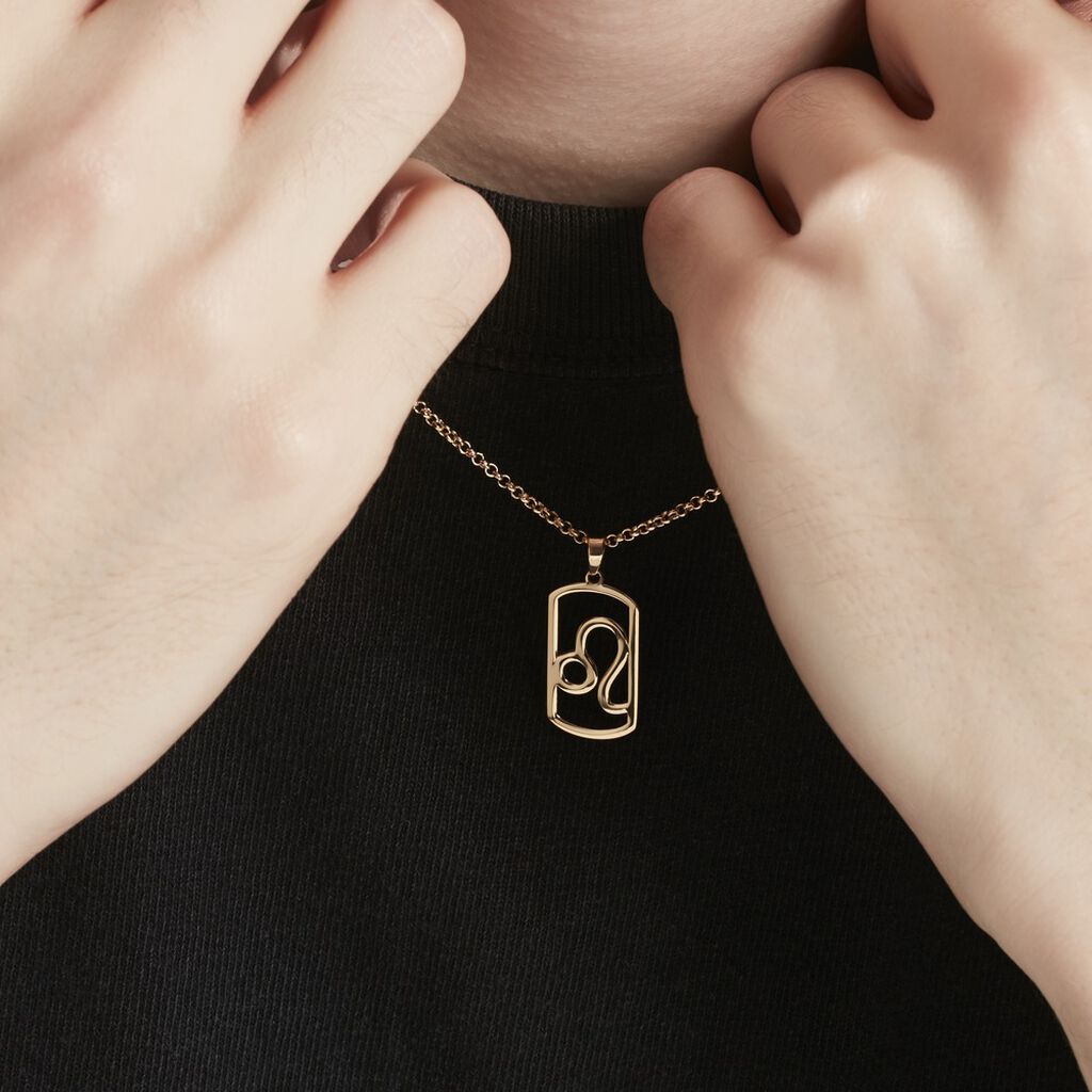 Collier Plaqué Or Prospero - Colliers Zodiaque Homme | Histoire d’Or