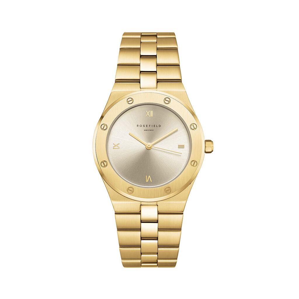 Montre Rosefield Rose Cr&egrave;me - Montres Femme | Histoire d&rsquo;Or