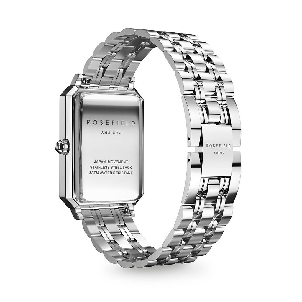 Montre Rosefield Octagon Blanc - Id&eacute;es cadeaux Femme | Histoire d&rsquo;Or