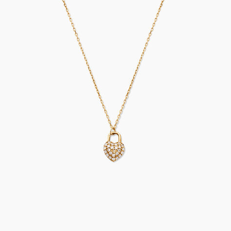 Collier Lucrezio Or Jaune Oxyde De Zirconium - Colliers Femme | Histoire d’Or
