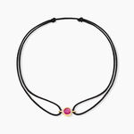 Bracelet Tere Or Jaune Rubis - Bracelets cordon Femme | Histoire d&rsquo;Or