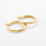 Cr&eacute;oles Merraine Or Jaune - Boucles d'oreilles cr&eacute;oles Femme | Histoire d&rsquo;Or