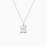 Pendentif Zodiaque Parchemin Argent Blanc - Pendentifs Zodiaque Famille | Histoire d&rsquo;Or