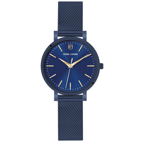 Montre Pierre Lannier Essential Bleu - Nouveautés Femme | Histoire d’Or