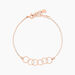 Bracelet Argent Rose Bulle - Bracelets Femme | Histoire d’Or