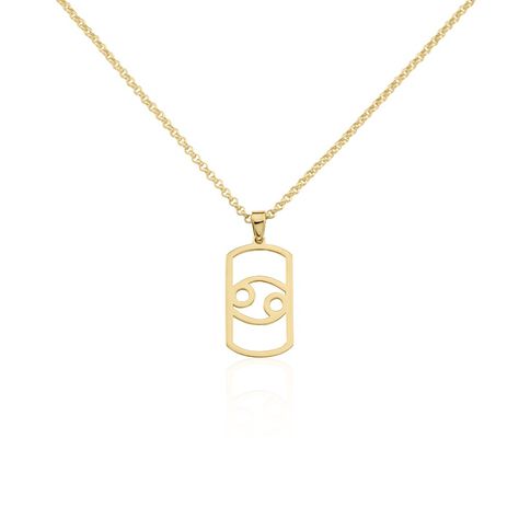 Collier Plaqué Or Prospero - Colliers Zodiaque Homme | Histoire d’Or