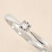 Bague Diamotion Or Blanc Diamant - Bagues solitaires Femme | Histoire d’Or