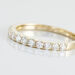 Alliance Pristina Or Jaune Diamant - Alliances Femme | Histoire d’Or