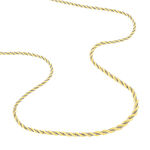 Collier Jerryenne Danilo Maille Corde Et Venitienne Or Bicolore - Chaines Femme | Histoire d&rsquo;Or