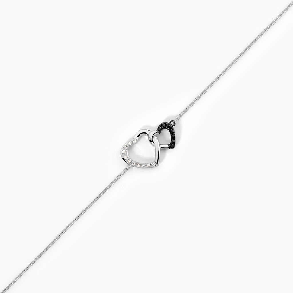 Bracelet Silana Or Blanc Diamant - Bracelets Pierre Femme | Histoire d&rsquo;Or
