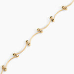 Bracelet Assma Plaqu&eacute; Or Jaune - Bijoux sans pierre Femme | Histoire d&rsquo;Or