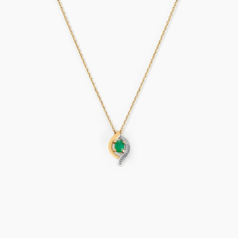 Collier Lydia Or Jaune Emeraude - Colliers Femme | Histoire d’Or