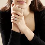 Bague Annoncia Or Blanc Diamant - Bagues avec pierre Femme | Histoire d&rsquo;Or