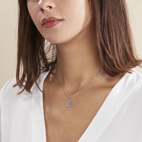 Collier Argent Blanc Buccinarie - Colliers fantaisie Femme | Histoire d’Or