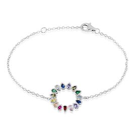 Bracelet Argent Blanc Ethem Oxydes De Zirconium Spinelles - Bracelets fantaisie Femme | Histoire d’Or