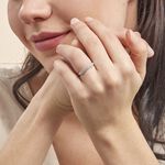 Alliance Hera Or Blanc Diamant - Alliances Femme | Histoire d&rsquo;Or