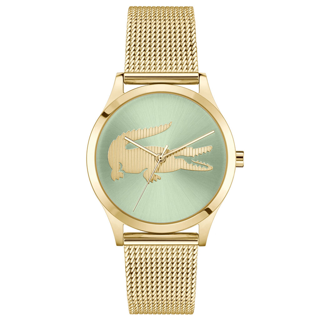Montre Lacoste Crocodelle Vert - Montres Femme | Histoire d&rsquo;Or