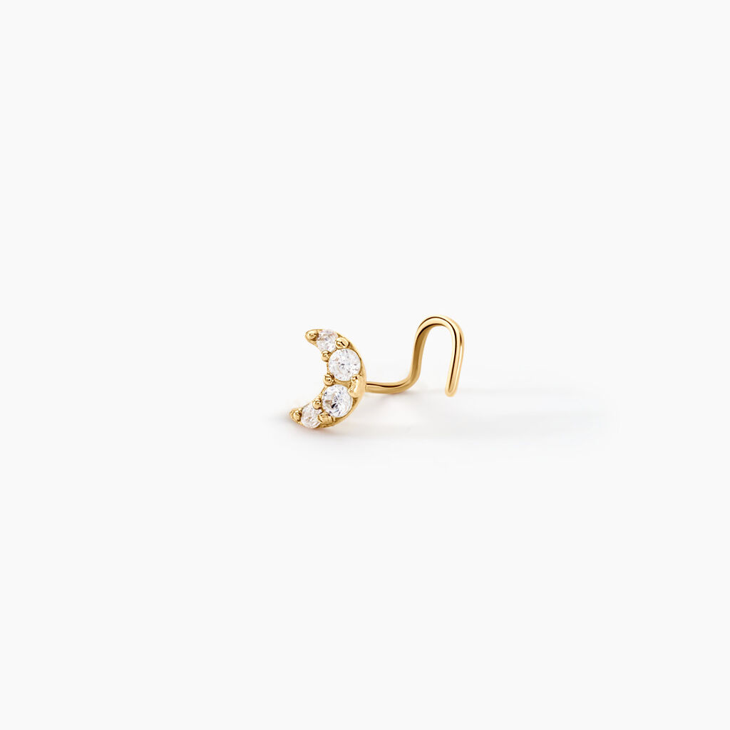 Piercing Mounna Or Jaune Oxyde De Zirconium - Bijoux Femme | Histoire d’Or
