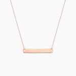 Collier Beavis Or Rose - Colliers Naissance Femme | Histoire d&rsquo;Or