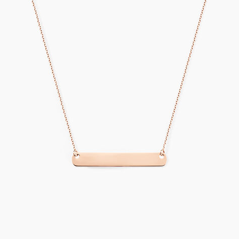 Collier Beavis Or Rose - Colliers Naissance Femme | Histoire d&rsquo;Or