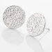Boucles D'oreilles Puces Blanka Argent Blanc - Boucles d'oreilles fantaisie Femme | Histoire d’Or