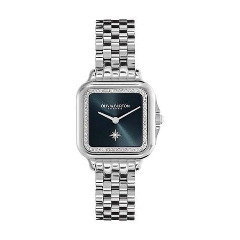 Montre Olivia Burton Grosvenor Bleu - Montres Femme | Histoire d&rsquo;Or