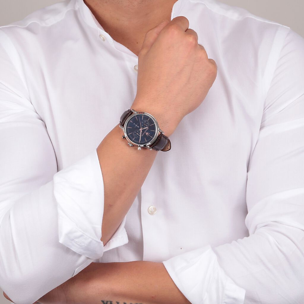 Montre Maserati Epoca Bleu - Montres Homme | Histoire d’Or