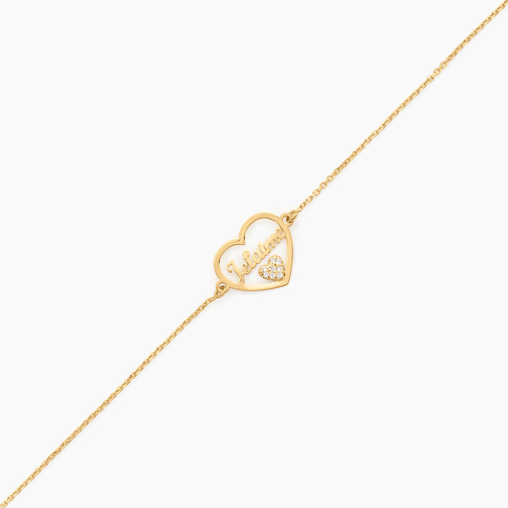 Bracelet Or Jaune Veridienne Oxyde - F&ecirc;te des m&egrave;res Femme | Histoire d&rsquo;Or