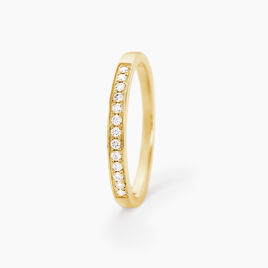 Alliance Juliette Or Jaune Diamant - Alliances Femme | Histoire d’Or