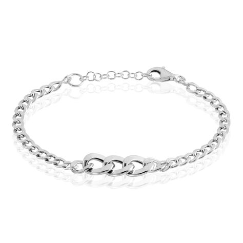 Bracelet Argent Blanc Quintila - Bracelets chaîne Femme | Histoire d’Or