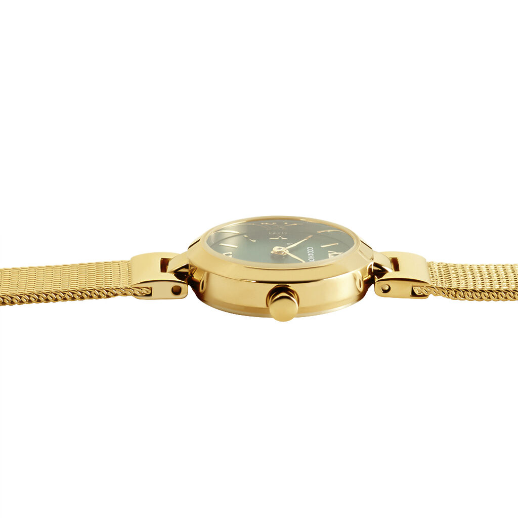 Montre Codhor Eleonorine Vert - F&ecirc;te des m&egrave;res Femme | Histoire d&rsquo;Or