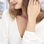 Bracelet Cesarine Argent Blanc Oxyde De Zirconium - Bracelets Femme | Histoire d&rsquo;Or