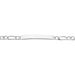 Bracelet Identité Argent Blanc Vila - Bracelets fantaisie Homme | Histoire d’Or