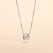 Collier Collection Aphrodite Or Blanc Diamant Synthetique - Colliers Femme | Histoire d’Or
