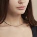 Collier Ivy Maille Haricot Or Blanc - Chaines Femme | Histoire d’Or