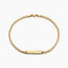 Bracelet Identitée Genevra Or Jaune - Gourmettes Femme | Histoire d’Or