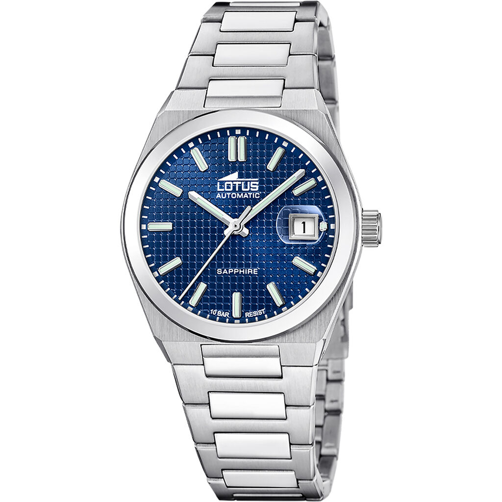 Montre Lotus Automatico Bleu - Montres Homme | Histoire d’Or