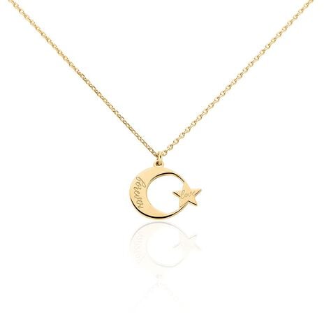 Collier Madalyn Plaqué Or Jaune - Colliers Femme | Histoire d’Or