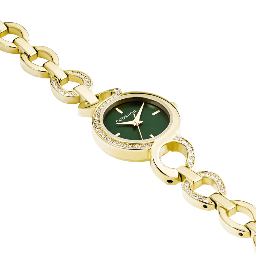 Montre Codhor Sarah Vert - Montres Femme | Histoire d’Or