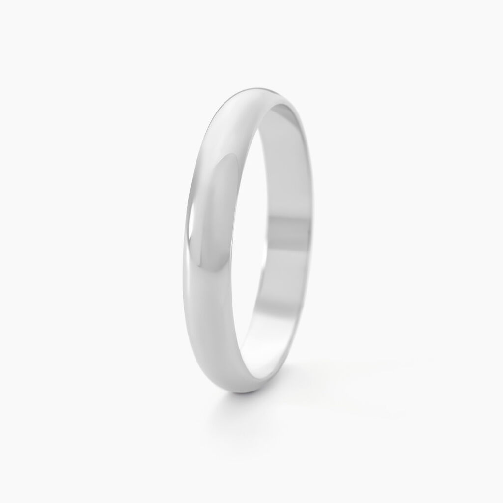 Alliance Aphroditia Or Blanc - Alliances Unisex | Histoire d’Or