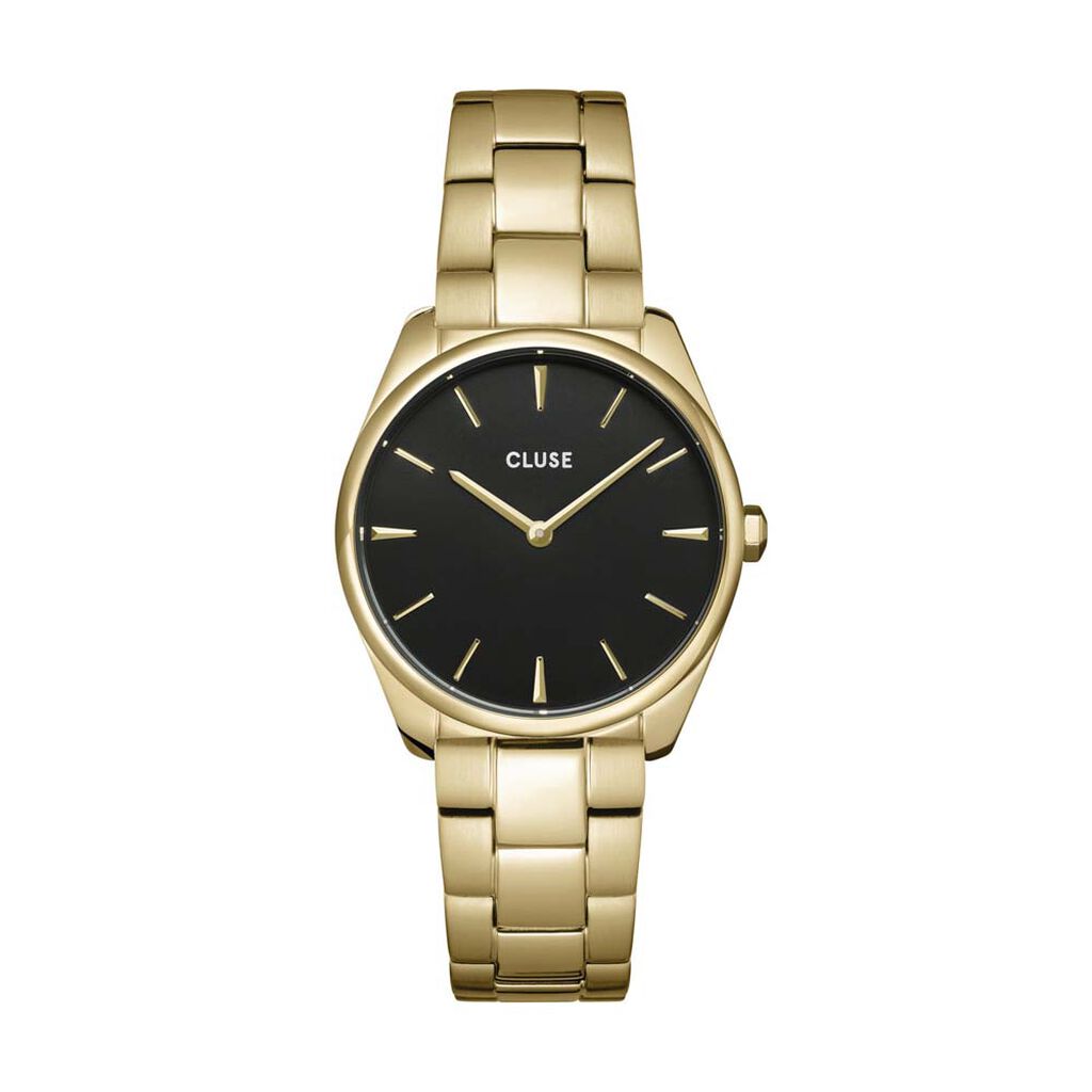 Montre Cluse Feroce Petite Noir - Montres Femme | Histoire d’Or