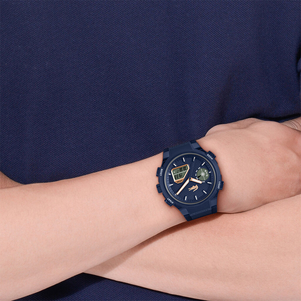 Montre Lacoste Lc33 Bleu - Id&eacute;es cadeaux Homme | Histoire d&rsquo;Or