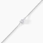 Bracelet Alda Argent Blanc Oxyde De Zirconium - Bracelets Femme | Histoire d&rsquo;Or