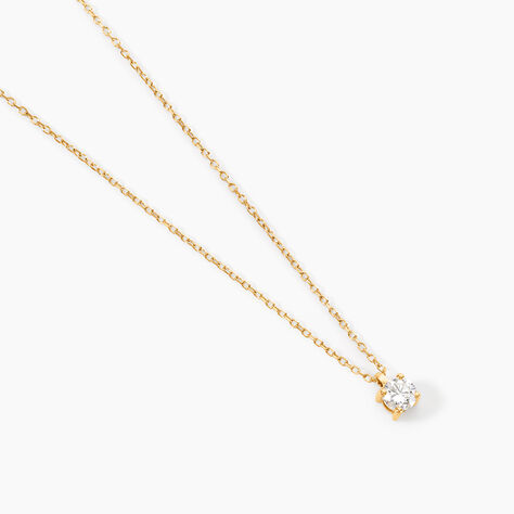 Collier Elfa Or Jaune Diamant - Colliers Femme | Histoire d&rsquo;Or