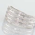 Bague Rayanna Or Blanc Diamant - Bagues avec pierre Femme | Histoire d&rsquo;Or