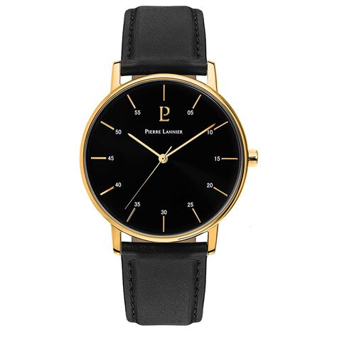 Montre Pierre Lannier Cityline Noir - Montres Homme | Histoire d’Or