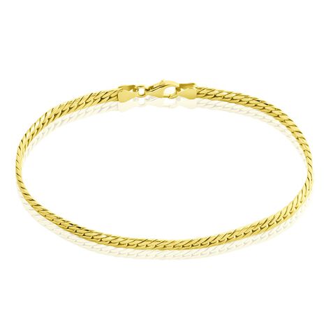 Bracelet Izel Maille Anglaise Or Jaune - Bracelets cha&icirc;ne Femme | Histoire d&rsquo;Or