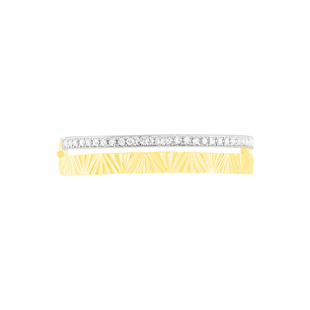 Bague Belinda Or Jaune Diamant - Bagues avec pierre Femme | Histoire d’Or