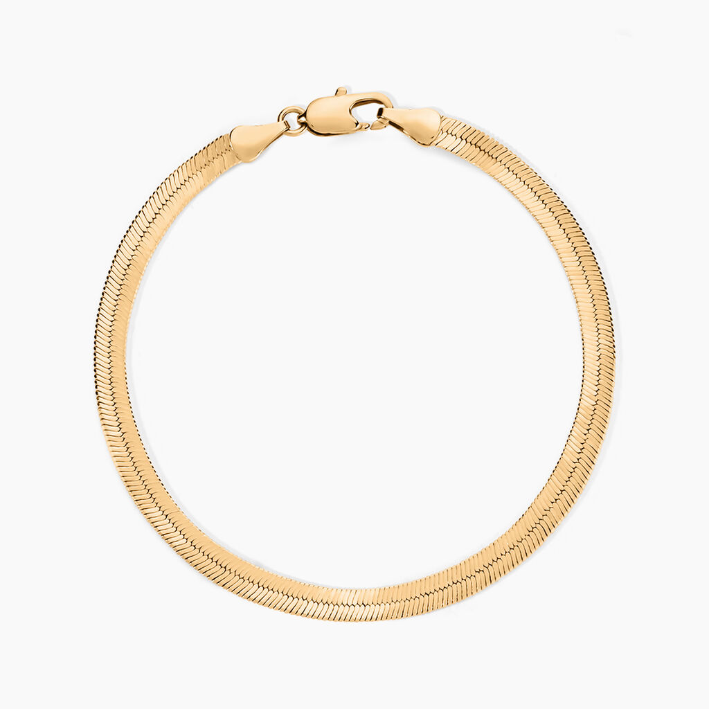 Bracelet Inger Plaqu&eacute; Or - Bracelets cha&icirc;ne Femme | Histoire d&rsquo;Or