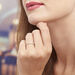 Alliance Pristina Or Blanc Diamant - Alliances Femme | Histoire d’Or
